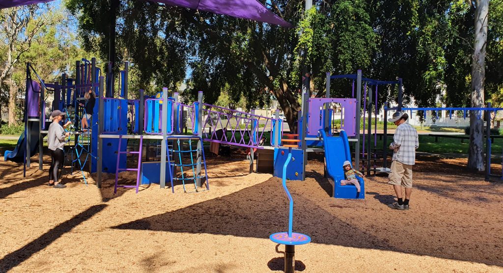 Multi-generational play - Moolabin Park